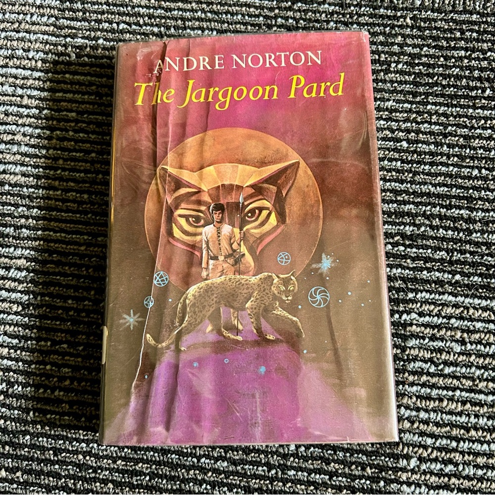 The Jargoon Pard Andre Norton 1974 First Ed Ex-Library Polyester Hardcover DJ